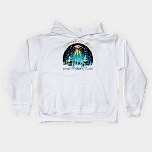 Alien Christmas Kids Hoodie